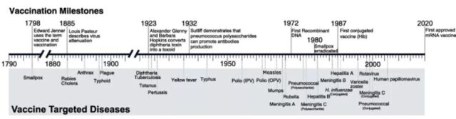 Overview of the development of mRNA vaccines: part One