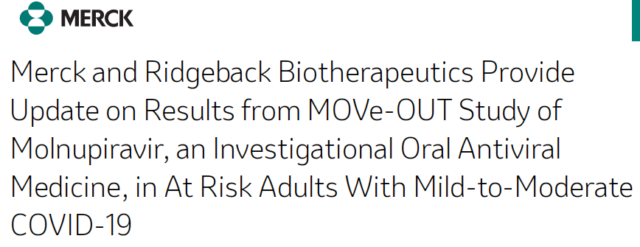 Molnupiravir后续报道：新冠病毒口服药有效率仅为30%？
